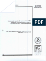 Iso 22000 Seguridad Alimentaria 2005