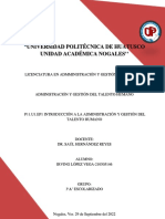 P11.u1.ep1 Introducción A La Administración y Gestión Del Talento Humano