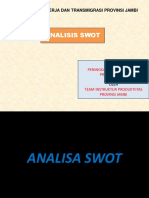 Analisa SWOT