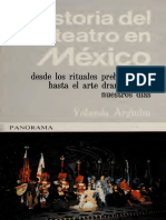 Agurdin, Y. - Historia Del Teatro en Mexico