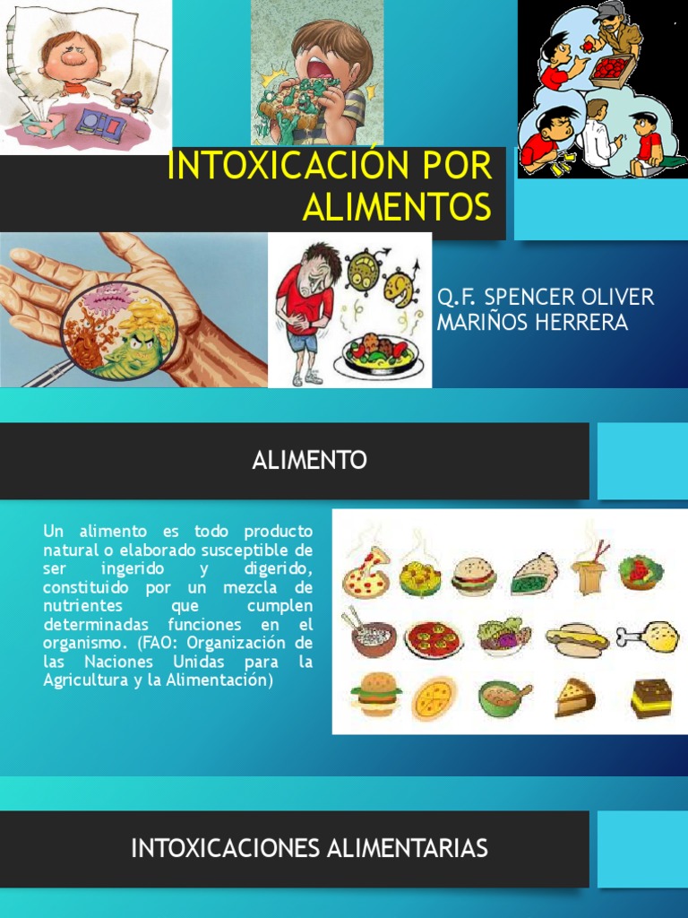 Intoxicacion Por Alimentos PDF Diarrea Alergia