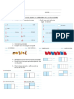 Trabajo Practico de Fracciones 4to