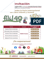Invitacion FILIJ - Platicas Virtuales