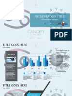 Cancer PowerPoint Template by SageFox v39.0313192
