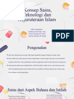 Konsep Sains, Teknologi Dan Kejuruteraan Islam