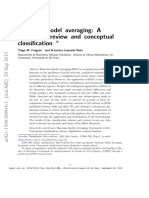 Bayesian Model Averaging Systematic Review