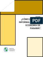 Cmo Afecta La Informalidad A La Economa de Panam
