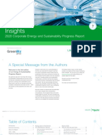 Insights 2020 Corporate Energy Sustainability Progress Report