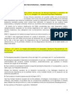 Resumen psicoterapias - Factores comunes y específicos