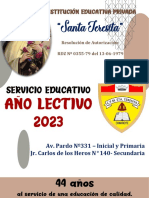 Servicio Educativo 2023