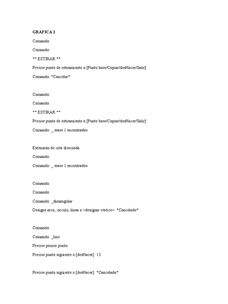 Comandos 1 y 2 | PDF | Geometría