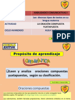 PDF - Oraciones Compuestas Yuxtapuestas