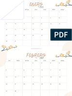 Calendario 2023 Floral - UnaCasitaDePapel-1