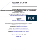 Research Article Abstracts in Applied Linguistics and Educational Technology