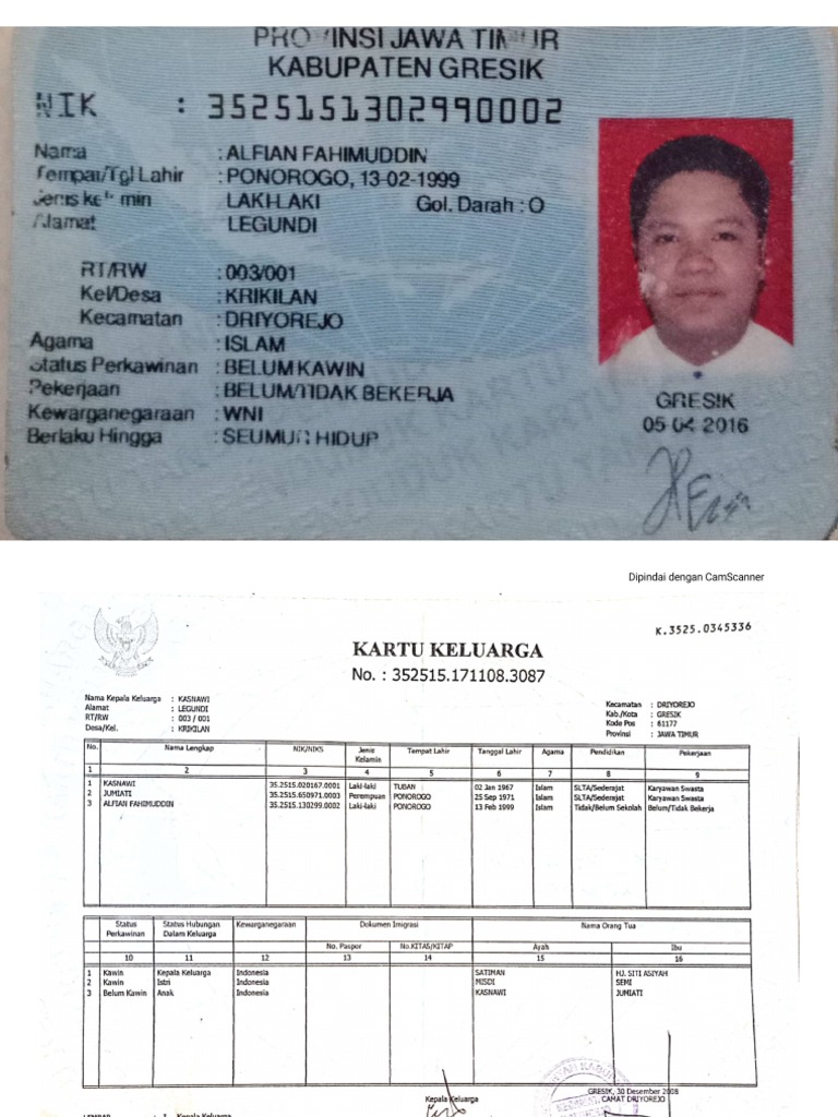 KTP Dan KK | PDF
