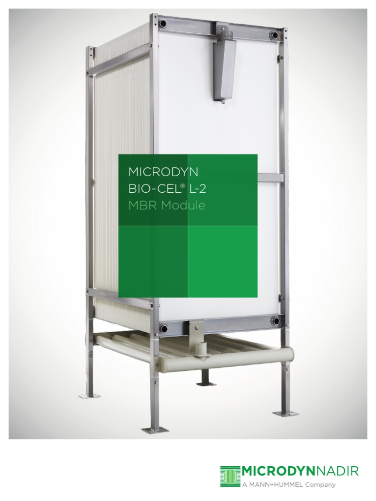 Cot-2022-20 - Membranas MBR BIOCEL L-2 | PDF | Membrane | Sewage Treatment