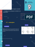 Espacios Vectoriales