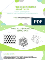Trabajo de Diseño Arquitectónico I - CONSTRUCCIÓN DE SÓLIDOS GEOMÉTRICOS