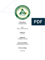 Investigacion Operativa - Retroalimentacion de Temas