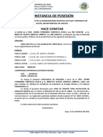 575 - Certificado de Posesión Juana Fernanda