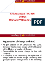 Charge Under Companies Act