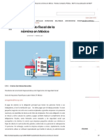 Cumplimiento Fiscal de La Nómina en México - Revista Contaduría Pública - IMCP - Una Publicación Del IMCP