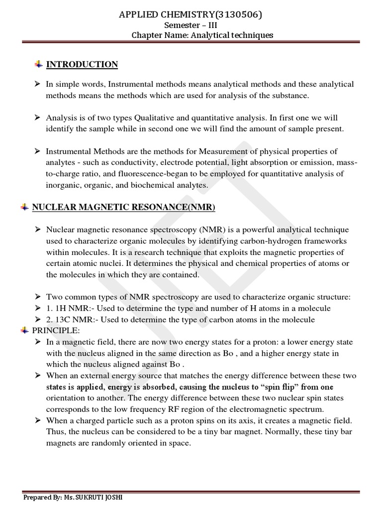 BASIC ANALYTICAL TECHNIQUES visual data 5