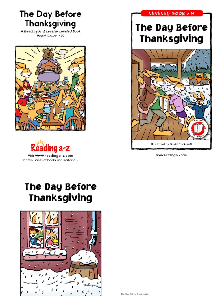 Raz Th11 Thanksgiving CLR | PDF
