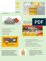 Infografía de Aditivos Acelerantes