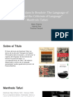 "L'Architecture Dans Le Boudoir - The Language of Criticism and The Criticism of Language" - Manfredo Tafuri