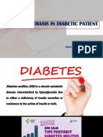 Oral Candidiasis in Diabetic Patient