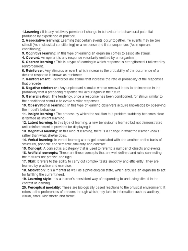 Learning | PDF | Reinforcement | Learning