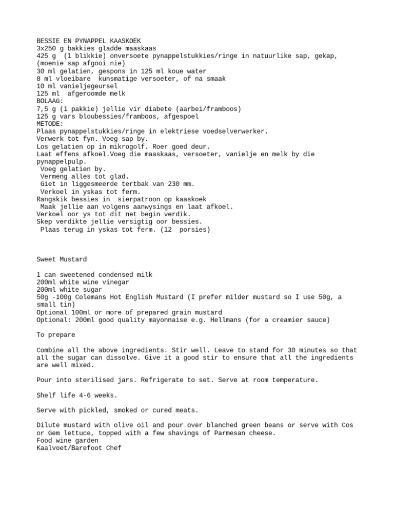 Resepte | PDF