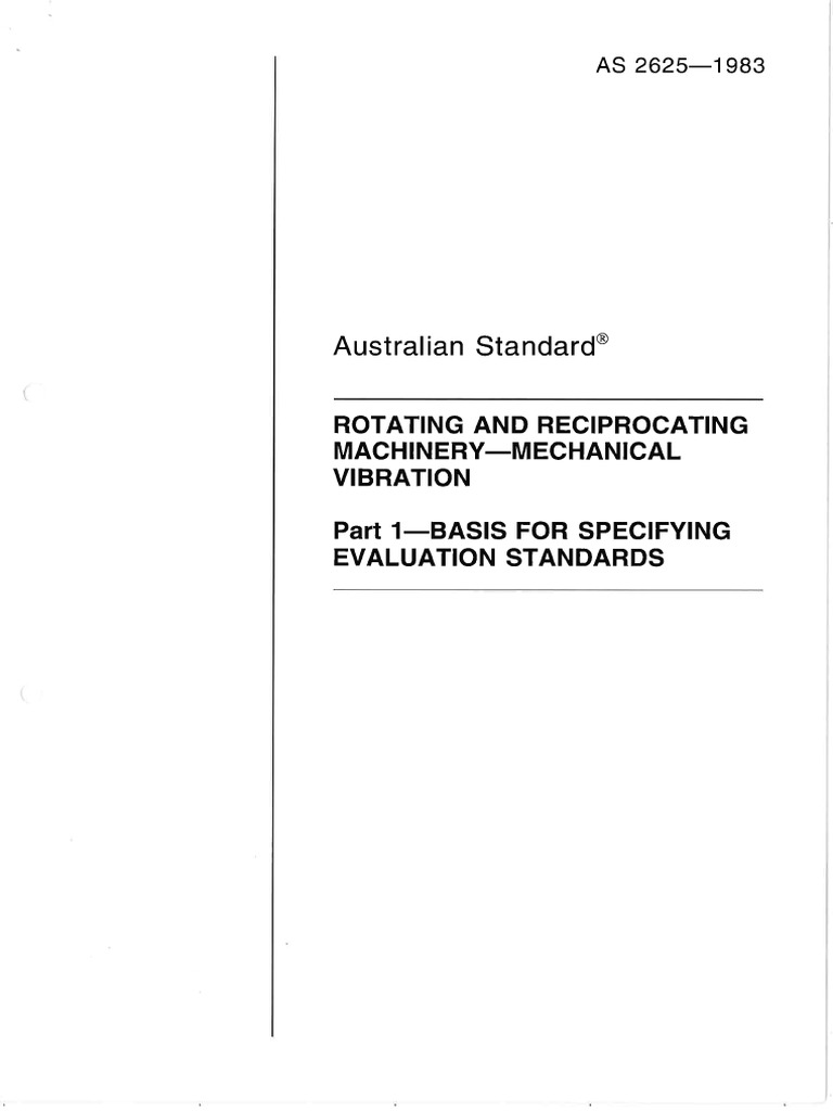 AS 2625 Part1 | PDF