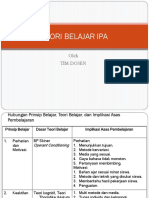 2020 - Teori Belajar IPA