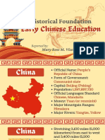 Early Chinese Education