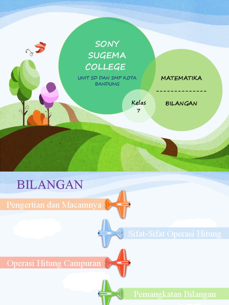 Ppt Kelas 7 Bilangan Pdf