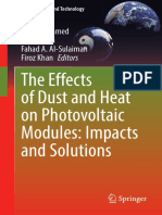 The Effects of Dust and Heat On Photovoltaic Modules: Impacts and Solutions