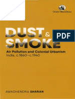 Awadhendra Sharan - Dust & Smoke - Air Pollution and Colonial Urbanism India Circa 1860-1940 (2020, Orient BlackSwan)