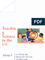 Teaching Science in The US