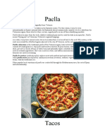Spanish Rice Dish Paella