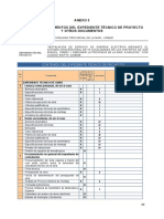 Check List Del Expediente Técnico de Obra 2019 16 Localidades