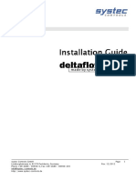 Systec Deltaflow - Installation Guide