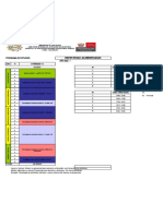 Horario Industrias Alimentarias 2022 I