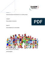 Módulo 15 Internacionalización Del Derecho en Su Ámbito Privado