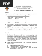 Prob Set#4-Risk - Return - Problems