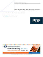 Complex Diffusion Saturation of Carbon Steel 1045