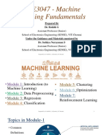 ECE3047 Machine Learning Fundamentals