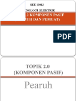 Nota See 10013 (Topik 3.2) (Komponen Pasif) (Pearuh & Pemuat)