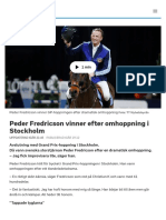 Peder Fredricson Vinner Efter Omhoppning I Stockholm - SVT Sport2